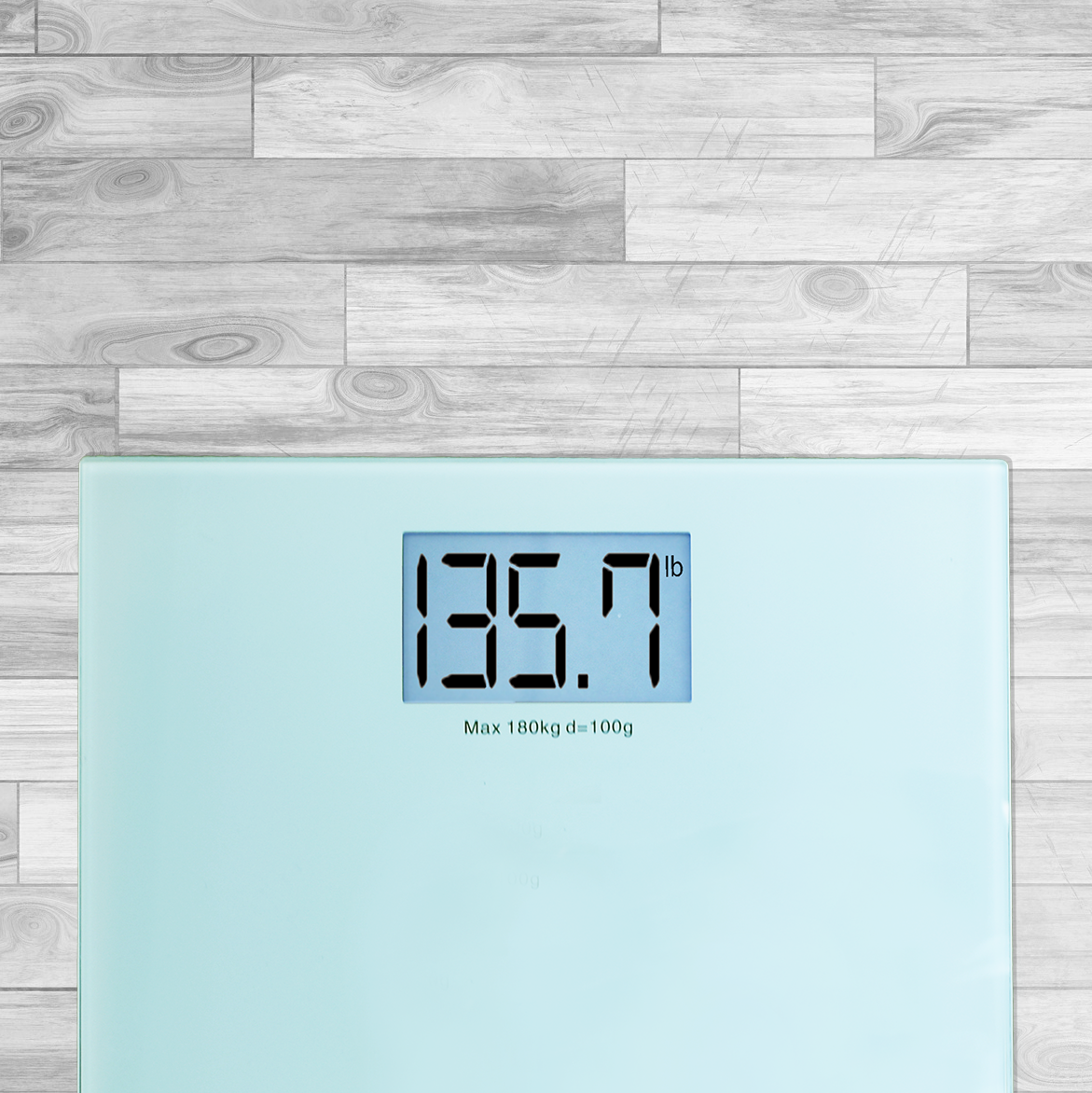 How to change bathroom scale from kg to lbs 