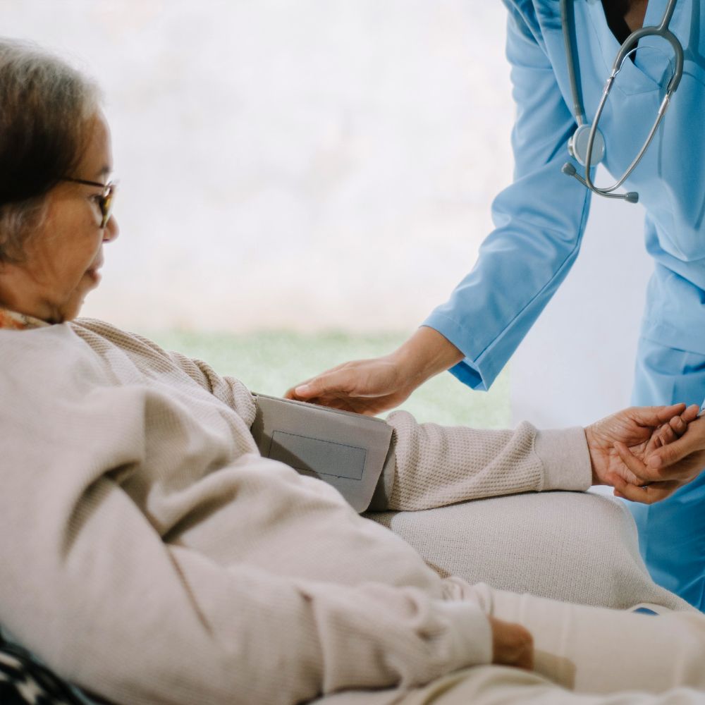 How to Put on a Blood Pressure Cuff