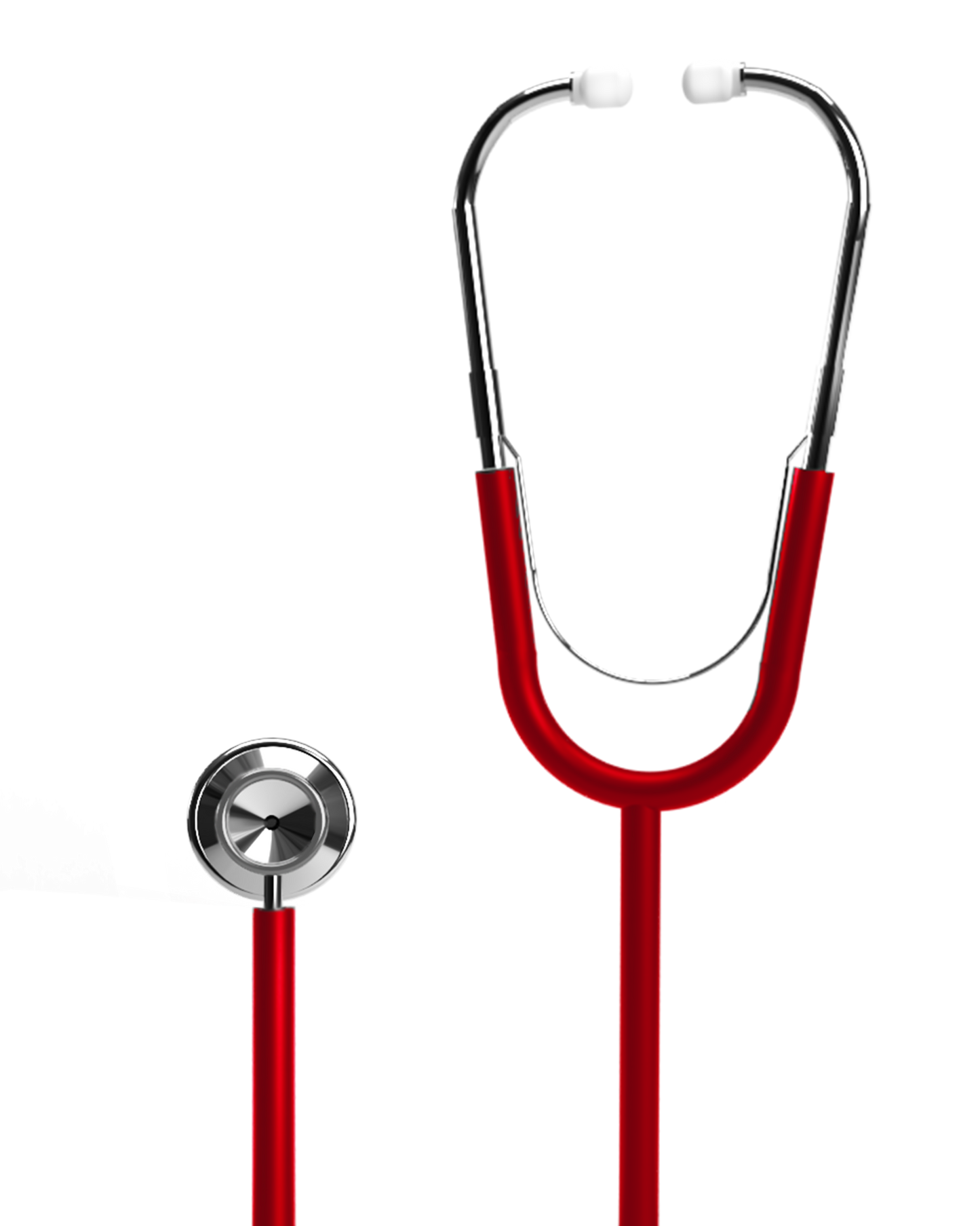 BV Medical Professional Series Pediatric Dual-Head Stethoscope Red