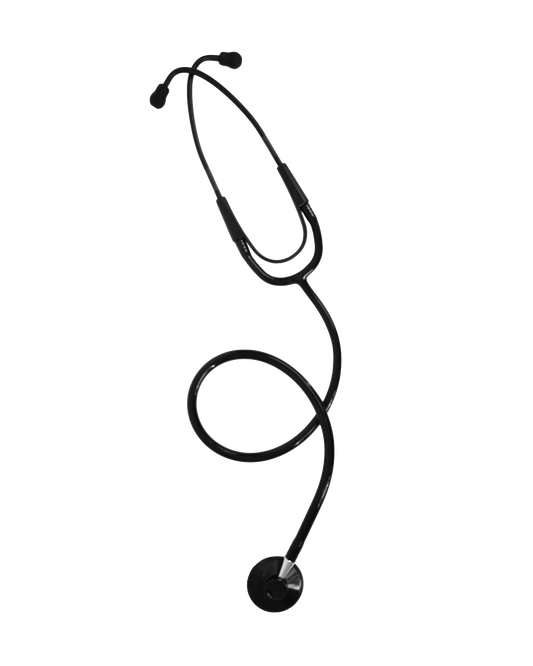 Black Single Patient Use/Disposable Stethoscope Stealth