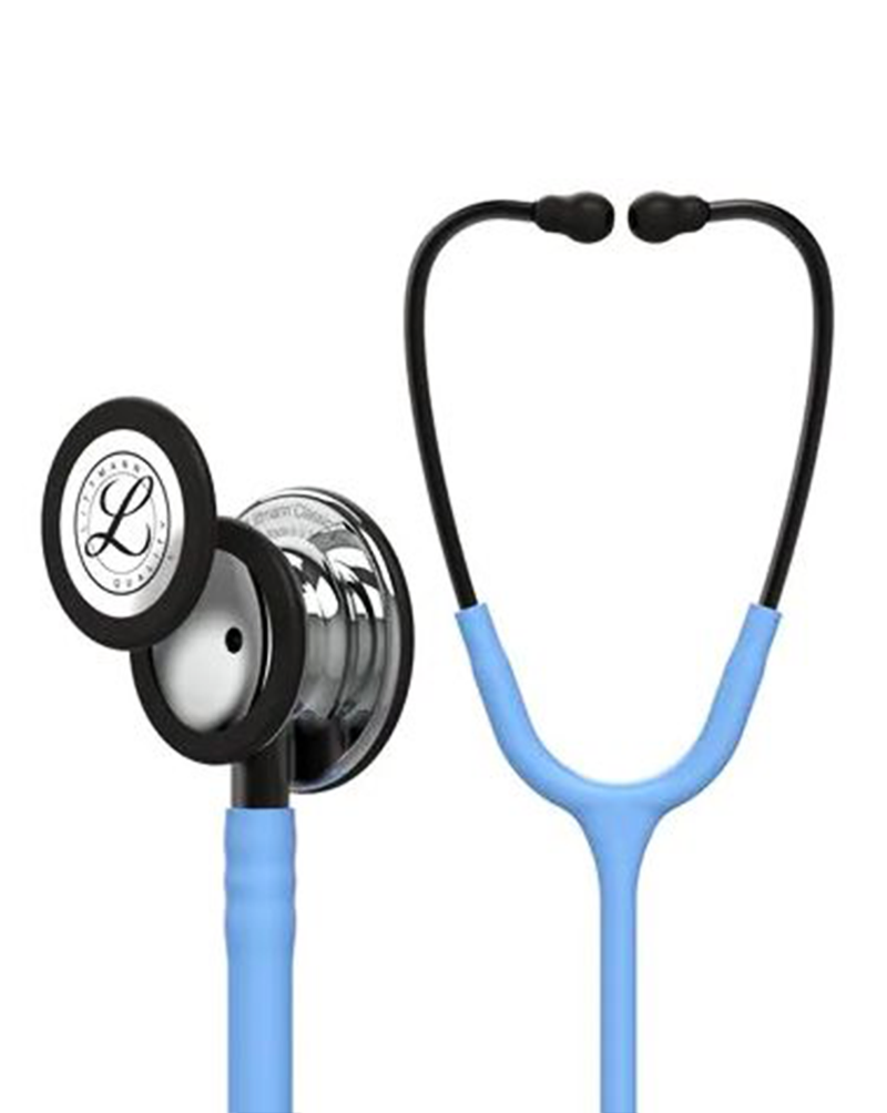 3M™ Littmann® Classic III™ Stethoscope with Mirror Finish Ceil Blue