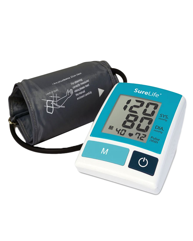 SureLife® Classic Arm Blood Pressure Monitor (860213) – BV Medical