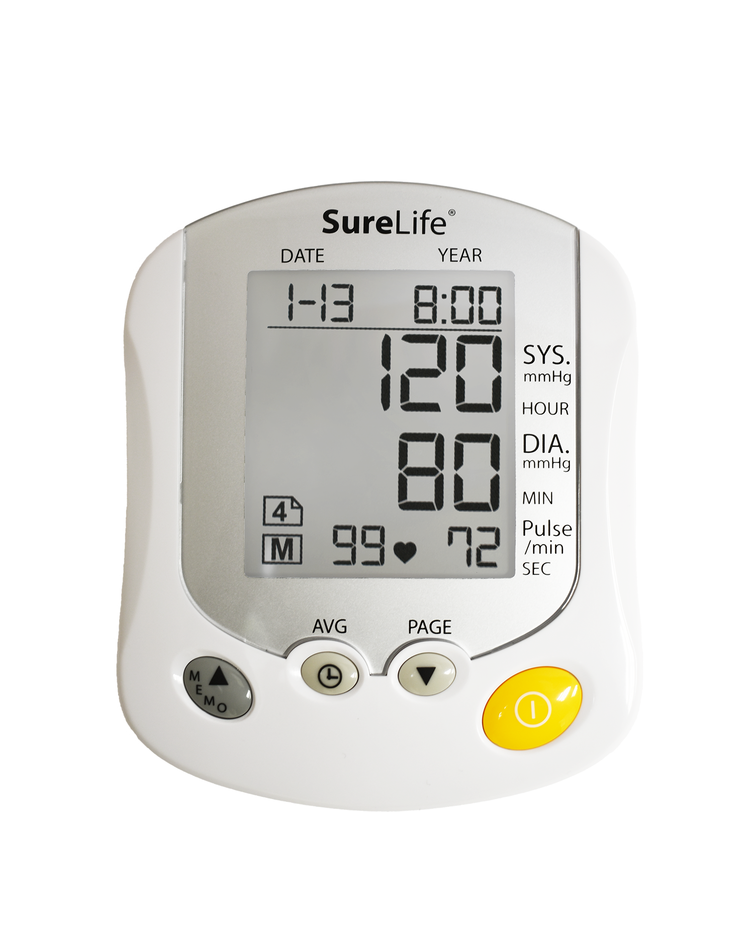 SureLife® Premium Arm Blood Pressure Monitor (Talking)