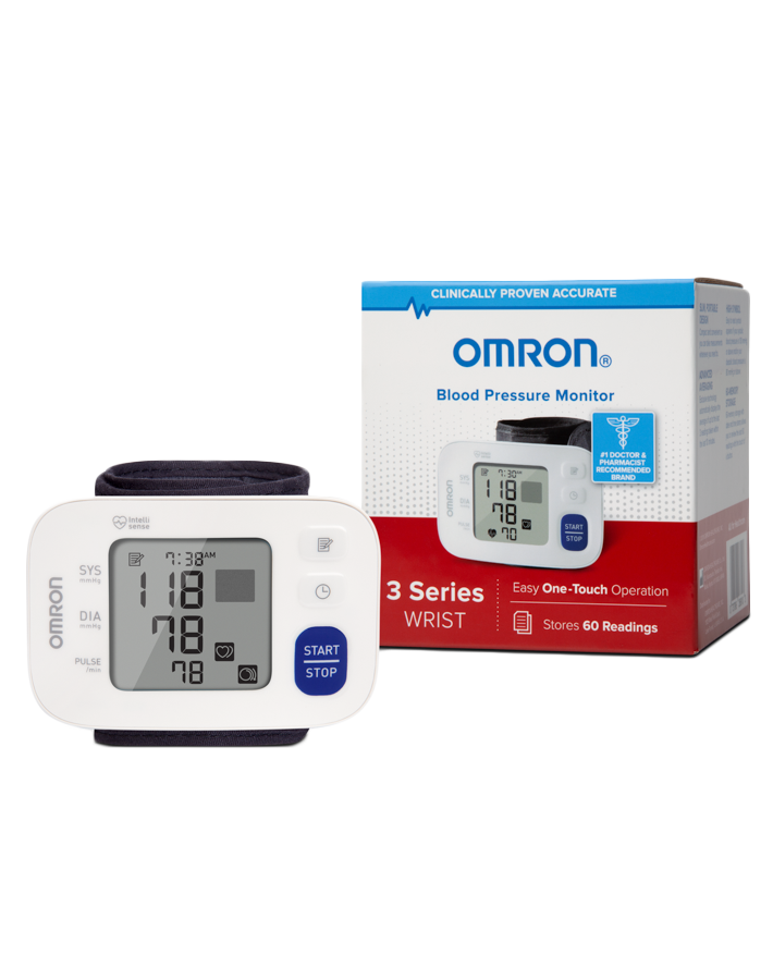 Omron 3 Series Wrist Blood Pressure Monitor (BP6100)