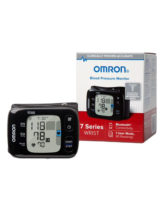 OMRON 7 Series Wireless Wrist Blood Pressure Monitor BP6350