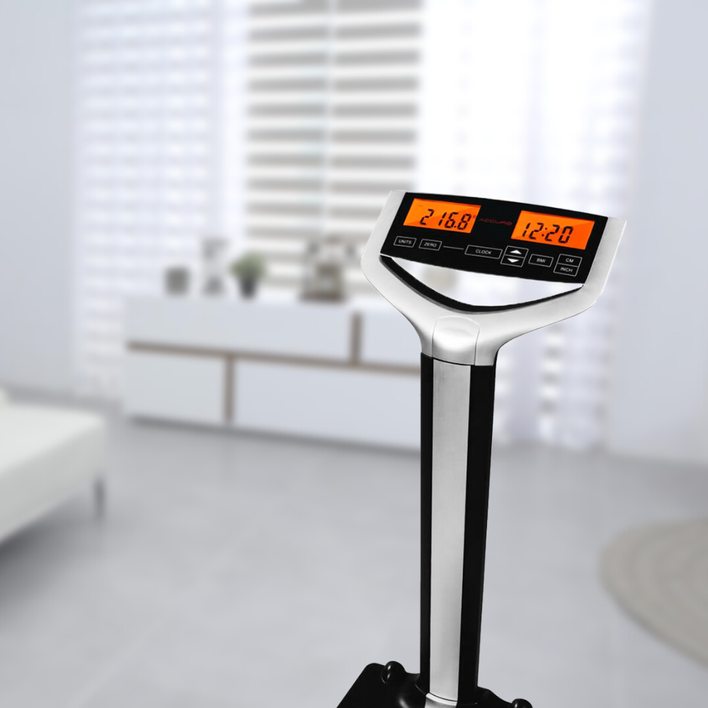 Accuro Waist Level Digital Scale with 500 lb Capacity and BMI Scale (DBW100)