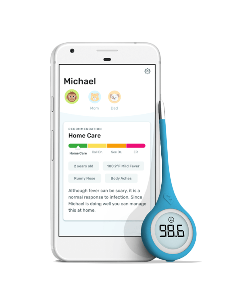 Kinsa QuickCare Smart Digital Thermometer - Medical India