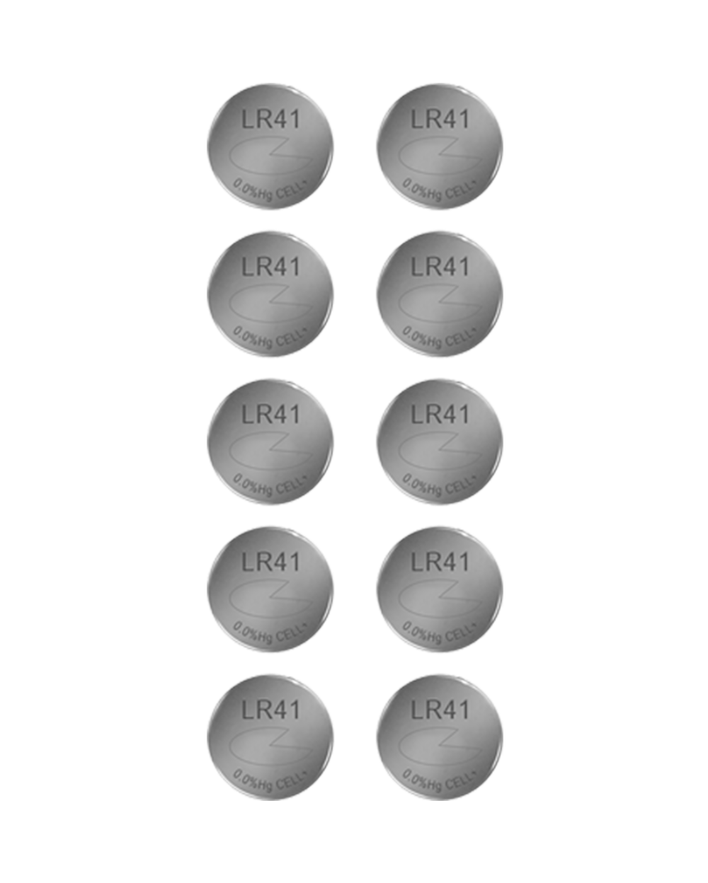 Piles bouton LR41 (lot de 10) - Technologie Services