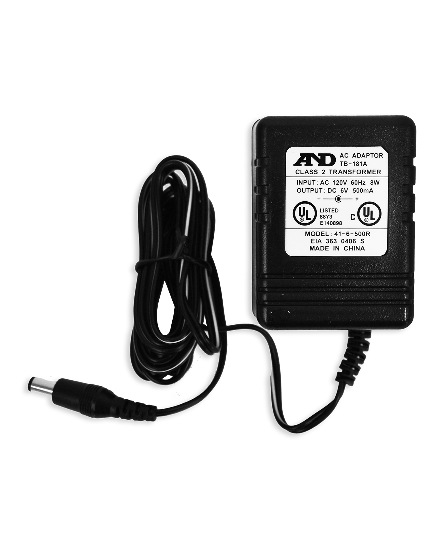 LifeSource Power Adapter for UA-767, 787 and 774 Series Blood Pressure Monitor