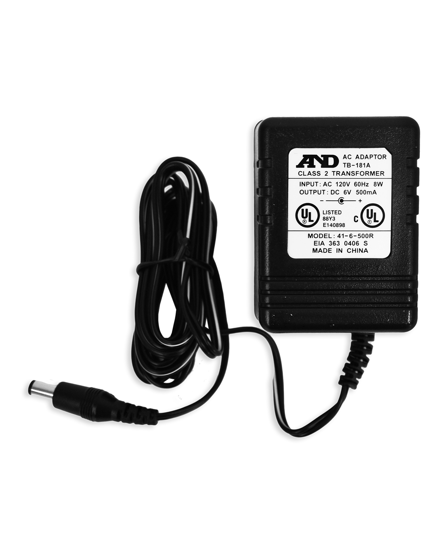 A&D Medical AC Adapter for Blood Pressure Monitors