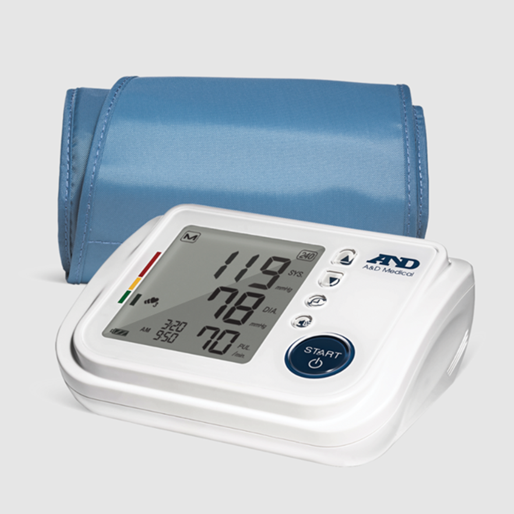 A&D Medical Premium Blood Pressure Monitor with Verbal Assistance (UA-1030T)