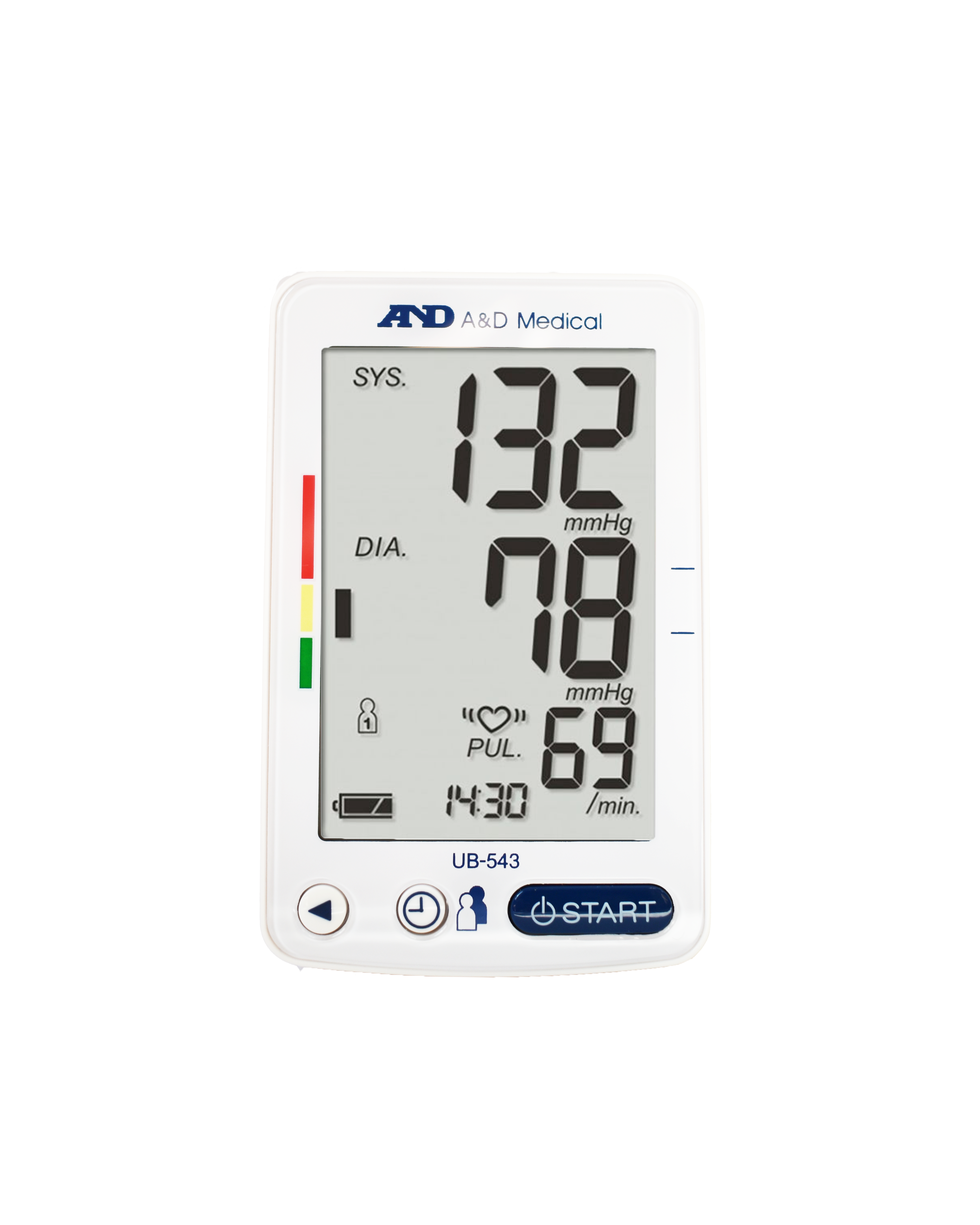 A&D Medical Essential One Button Wrist Blood Pressure Monitor  (5.3-8.5/13.5-21.5 cm Range Cuff) One Click Operation with Easy to Read  Digital LCD