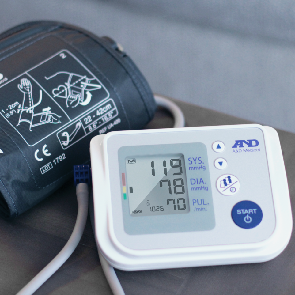 A&D Medical® Blood Pressure Monitor Display Symbols