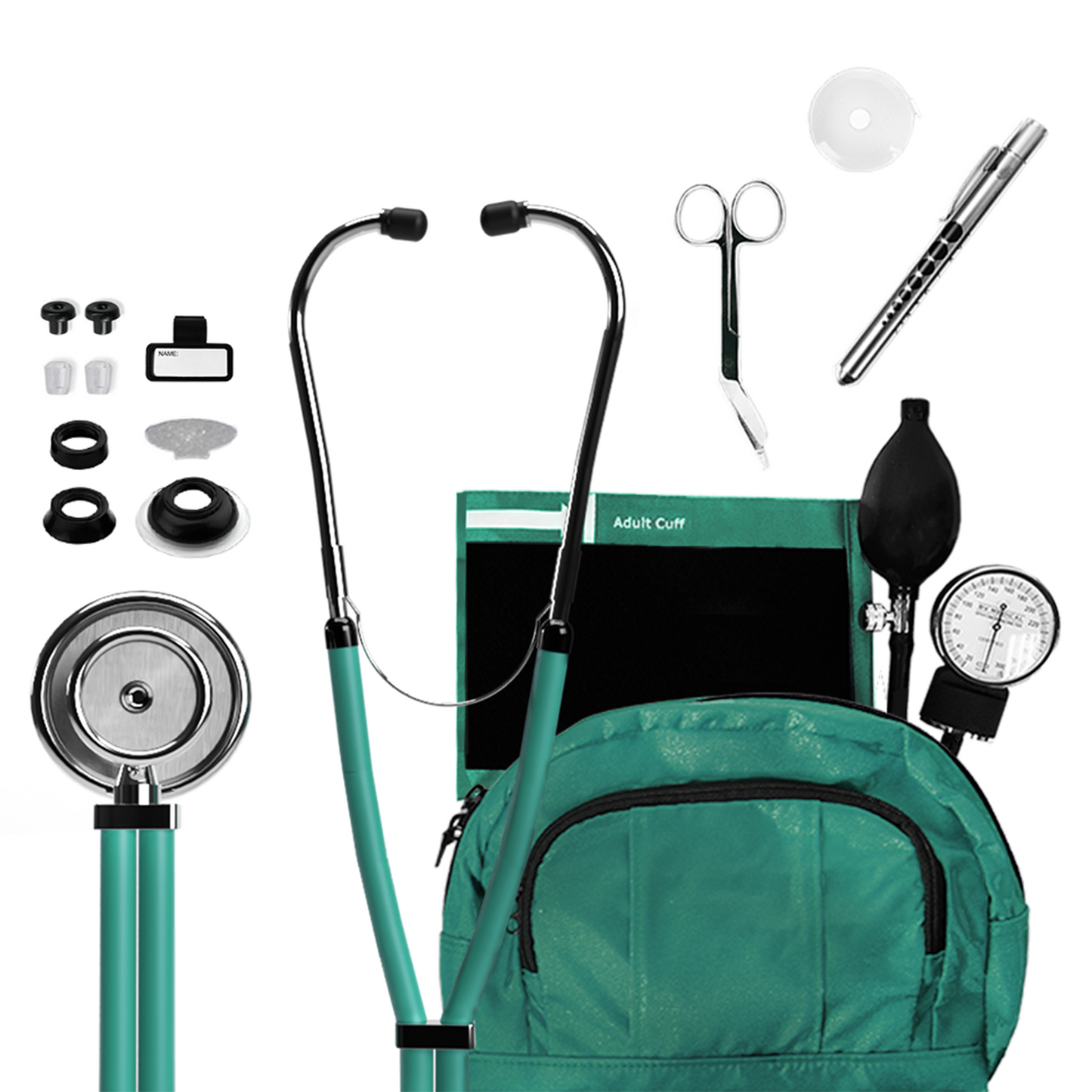 BV Medical Latex Combo Kit with Fanny Pack Teal