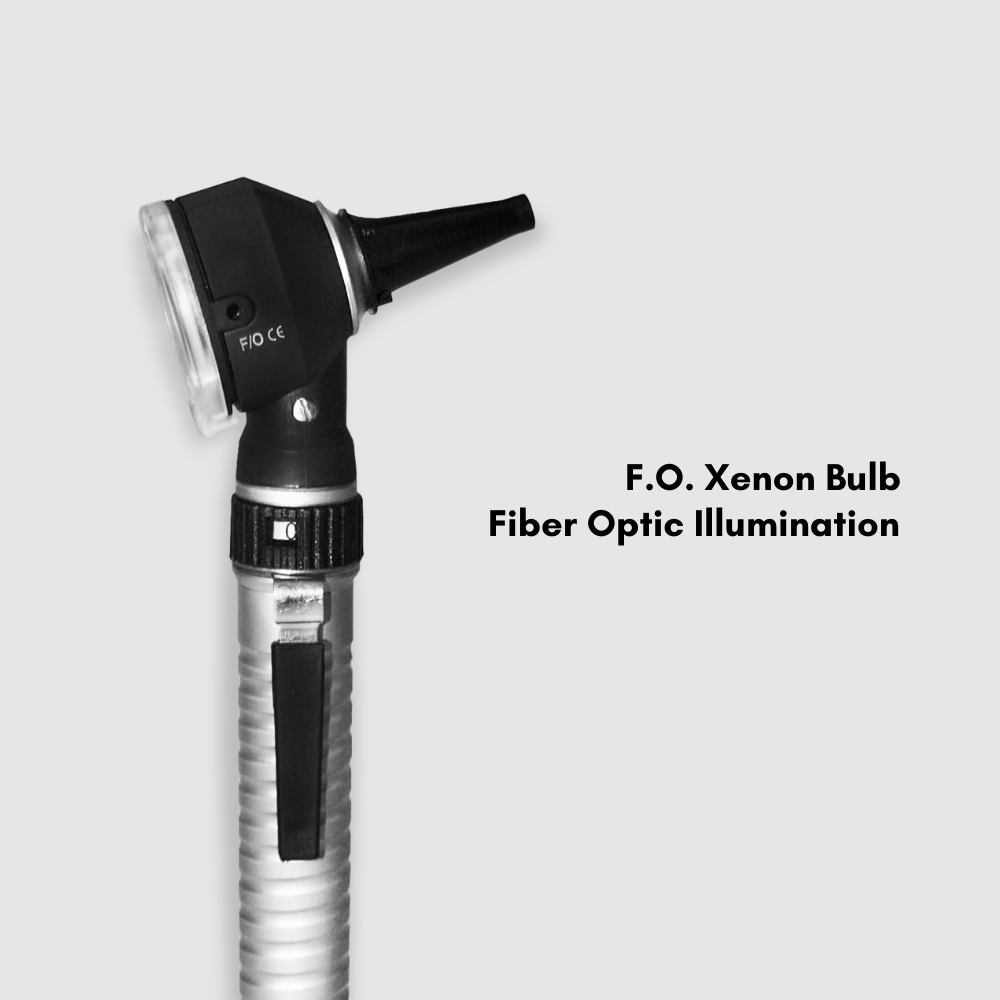 BV Medical F.O. Xenon 2.5V Rheostat Mini Otoscope (60-832-000-L)