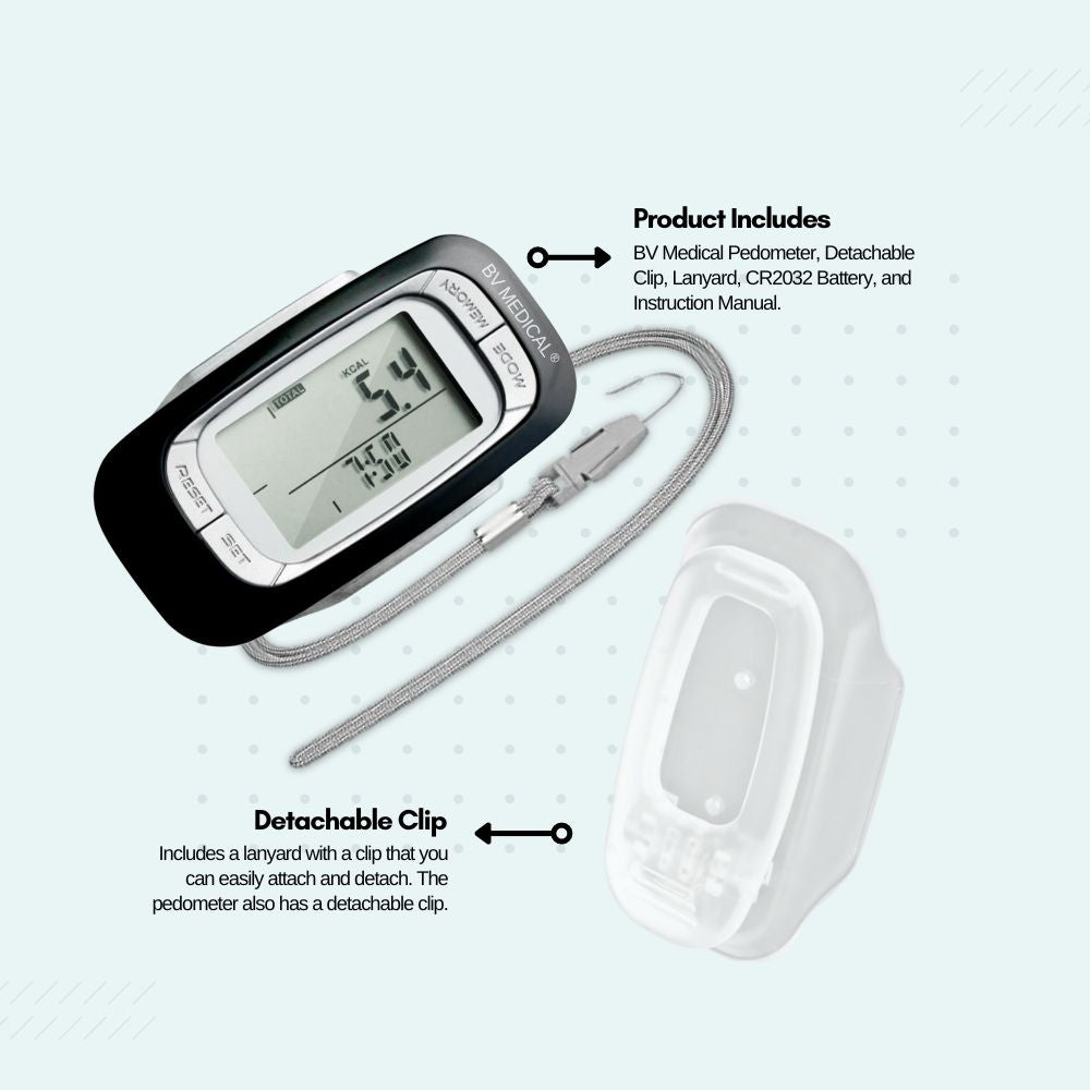 BV Medical Pocket Pedometer