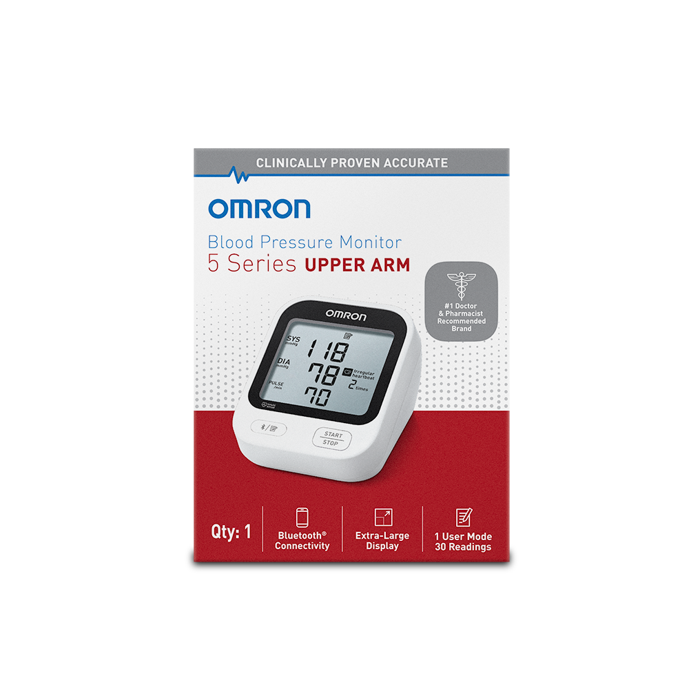 OMRON 5 Series® Upper Arm Blood Pressure Monitor (BP7255)