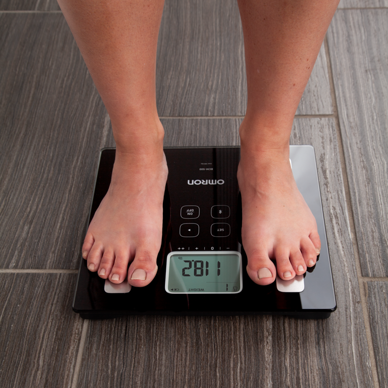 Omron Body Composition Monitor and Scale with Bluetooth Connectivity