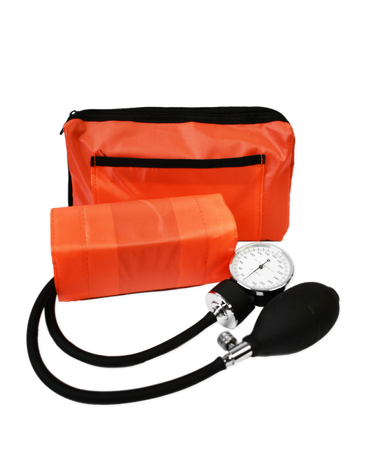 Orange Aneroid Sphygmomanometer