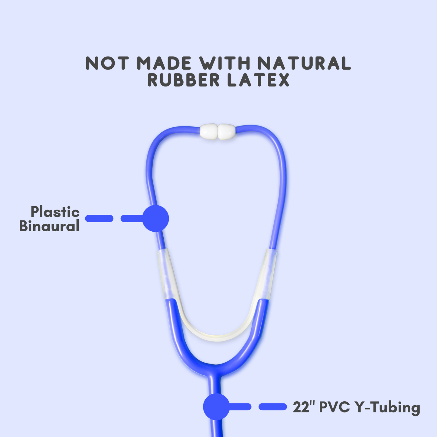 Blue Single Patient Use/Disposable Stethoscope
