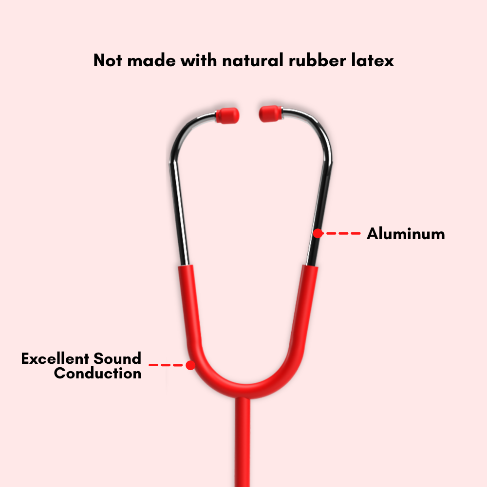 BV Medical Red Heart Nurse Hat Gemscope