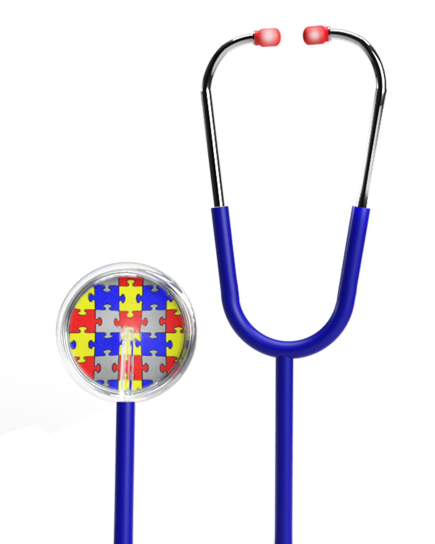 BV Medical Autism Awareness Blue Gemscope