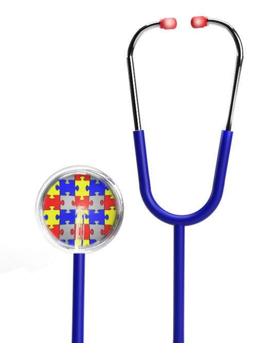 BV Medical Autism Awareness Blue Gemscope