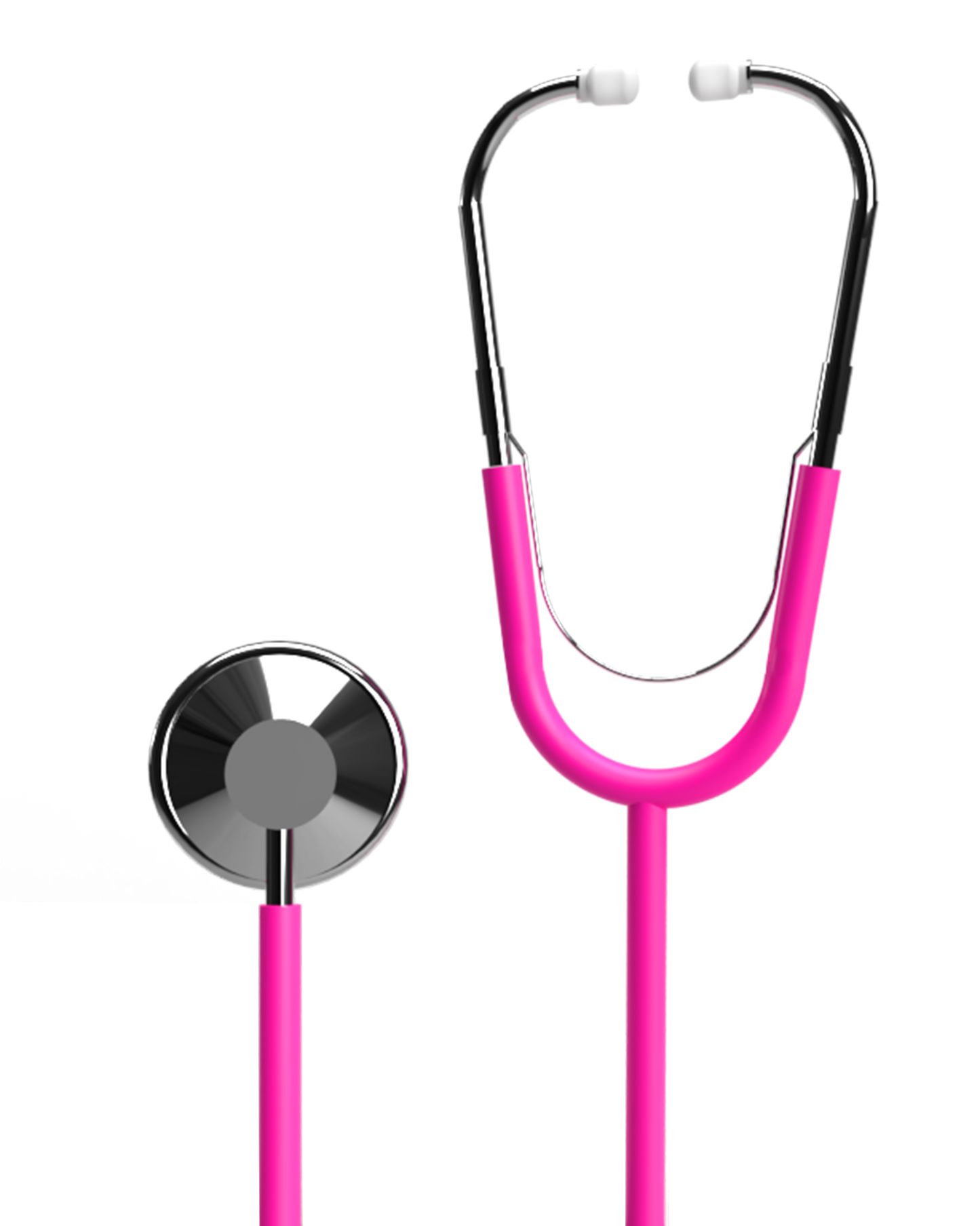 BV Medical Single-Head Nurse Stethoscope Neon Pink