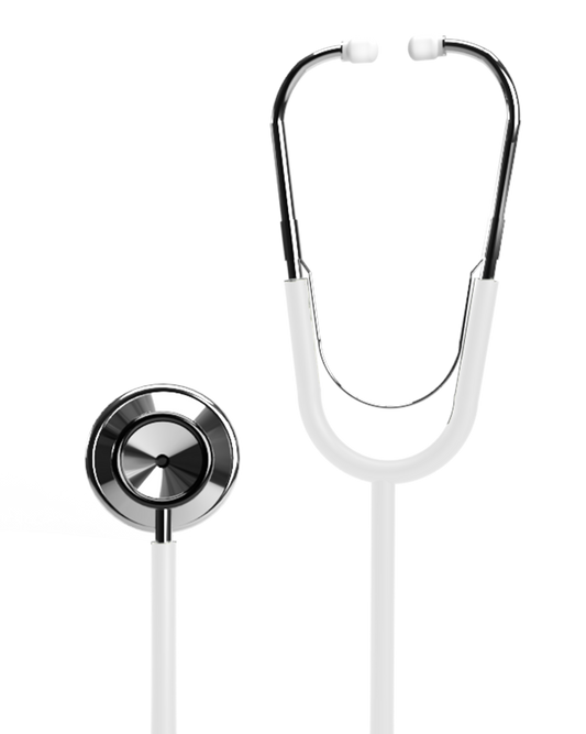 BV Medical Professional Series Dual-Head Stethoscope Limited Collection White