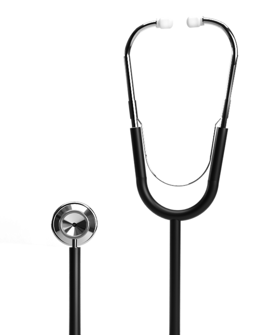 BV Medical Professional Series Pediatric Dual-Head Stethoscope Black