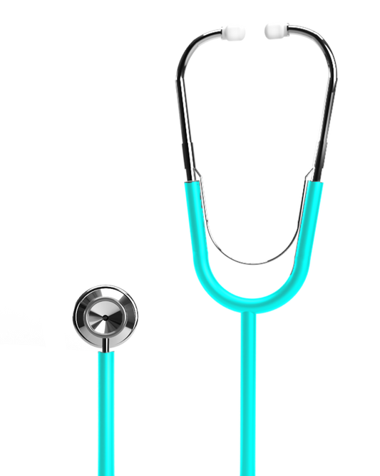 BV Medical Professional Series Pediatric Dual-Head Stethoscope Limited Collection Aqua