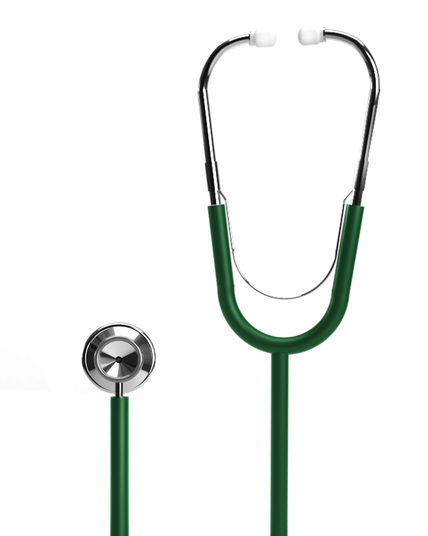 BV Medical Professional Series Pediatric Dual-Head Stethoscope Hunter Green