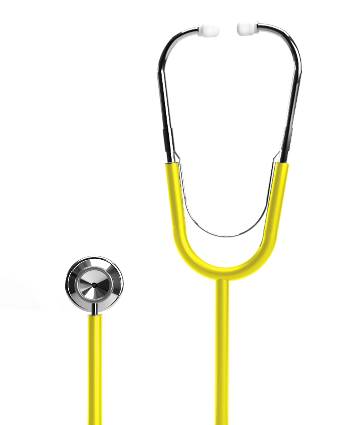 BV Medical Professional Series Pediatric Dual-Head Stethoscope Neon Yellow