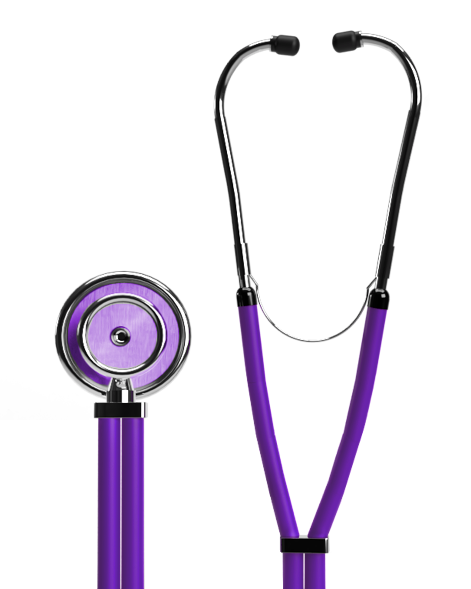 BV Medical Sprague Rappaport with Matching Chestpiece Purple