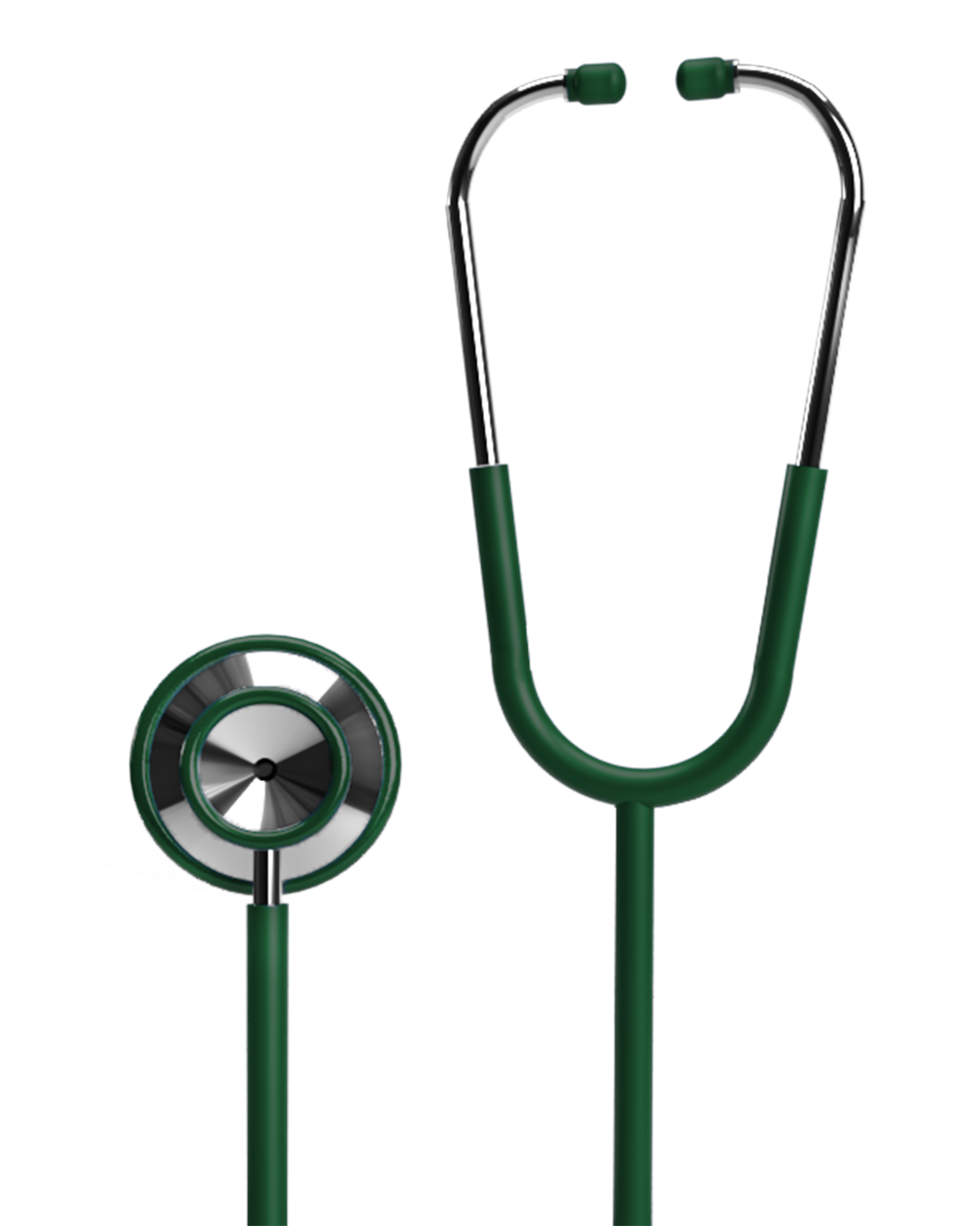 BV Medical Classic Stainless Steel Stethoscope Hunter Green