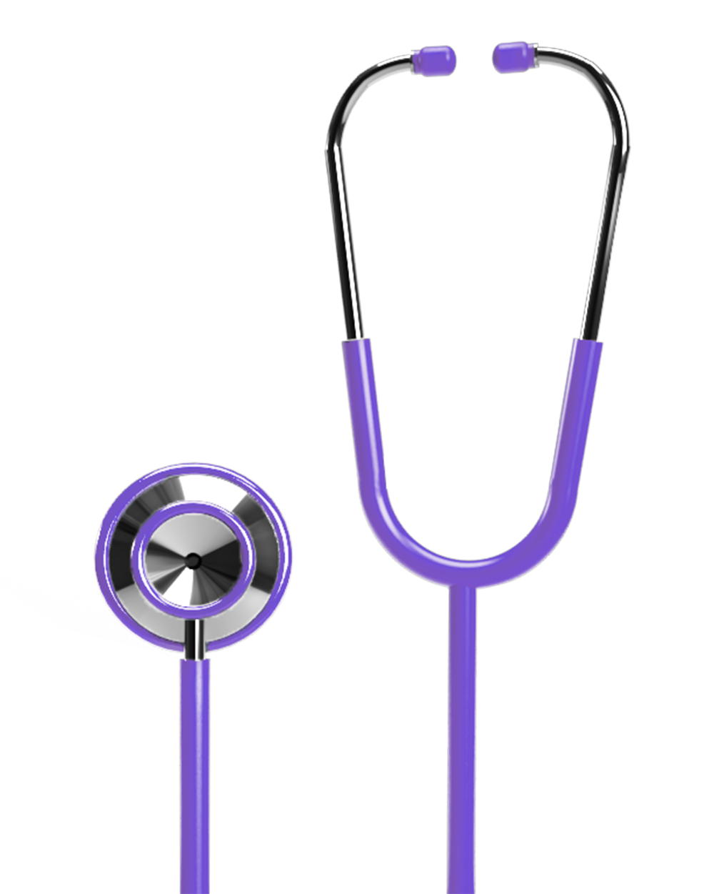 Purple Stainless Steel Stethoscope