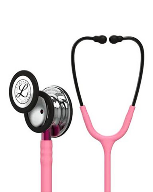 3M™ Littmann® Classic III™ Stethoscope with Mirror Finish Pearl Pink