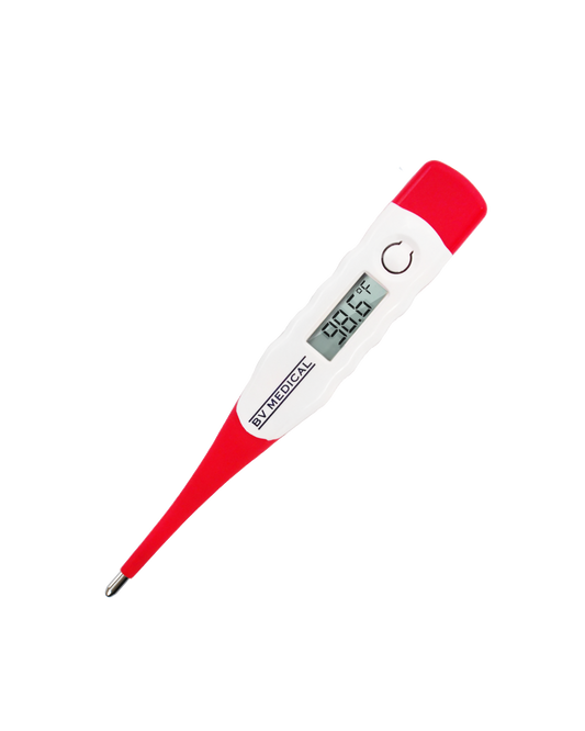 60-Second Waterproof Digital Thermometer with Flexible Tip