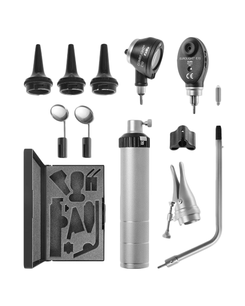 KaWe Basic COMBILIGHT Set C10/E10 Otoscope and Ophthalmoscope