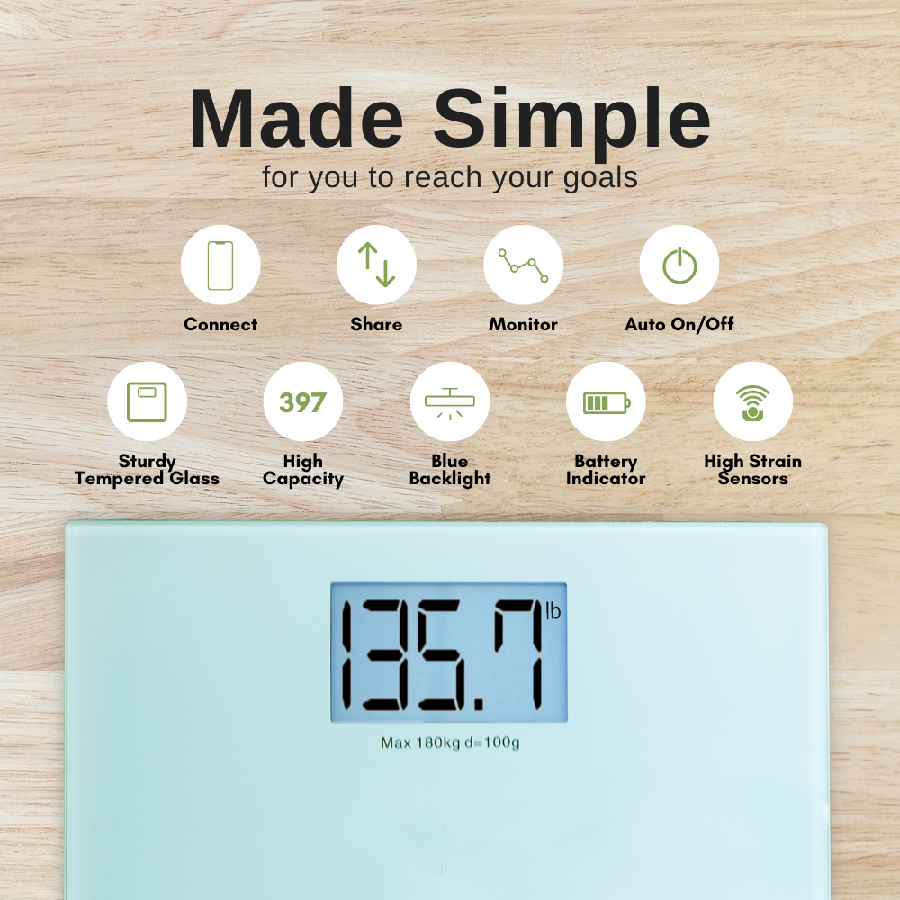 A&D Medical Essential Wireless Weight Scale (UC-350BLE) – BV Medical