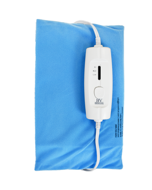 BV Medical 3-Settings Heating Pad with Auto Shut Off