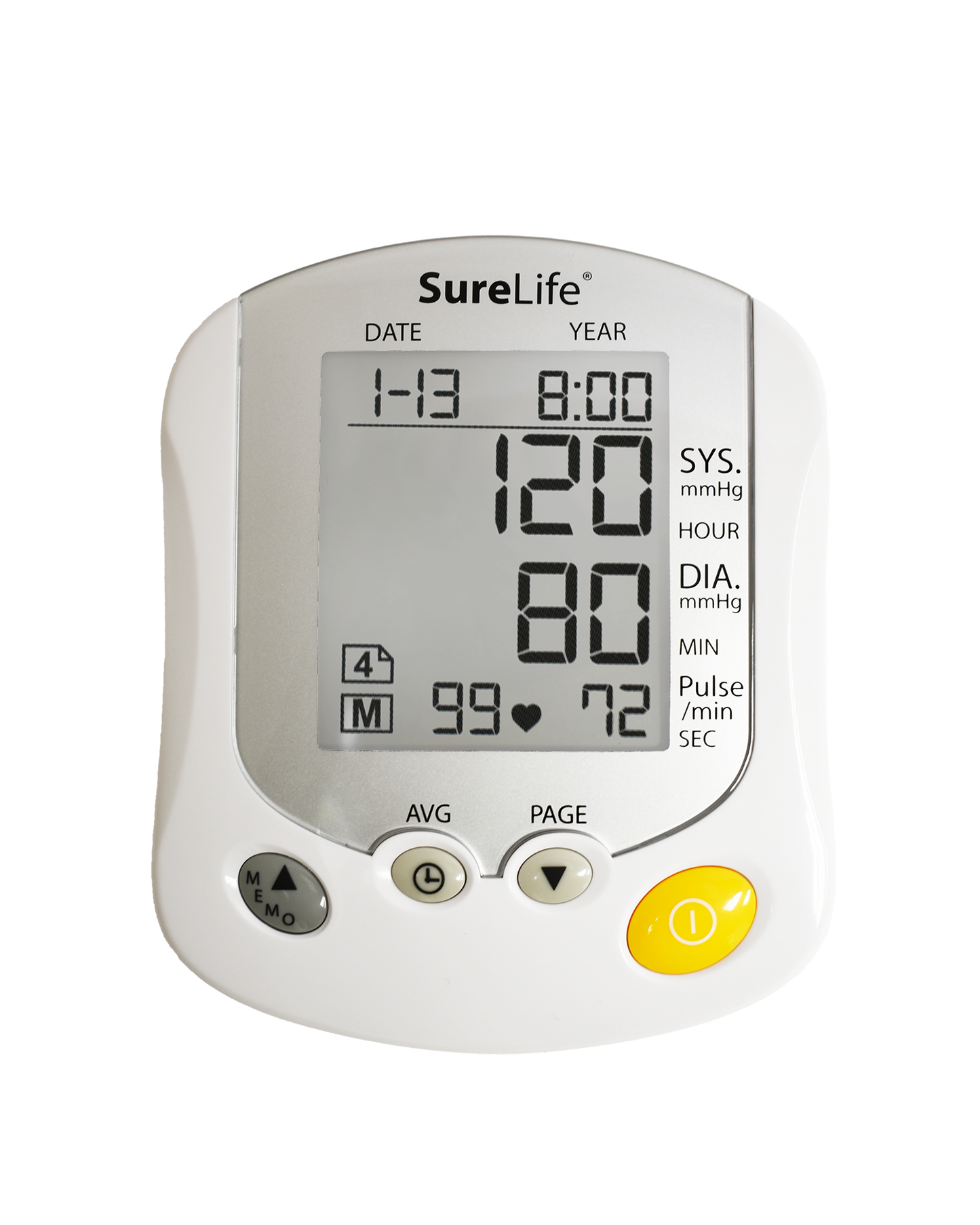 SureLife® Premium Arm Blood Pressure Monitor (Talking)