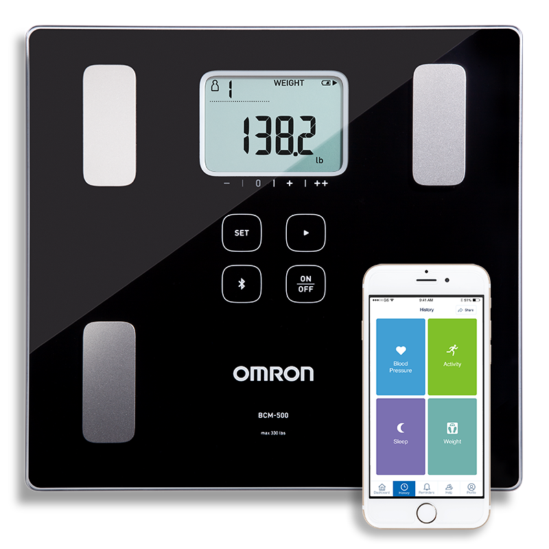 Body Composition Monitor and Scale with Bluetooth (BCM-500)