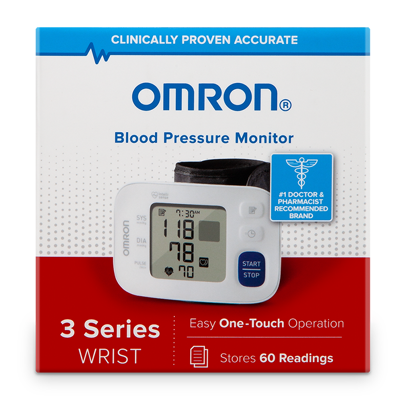 Omron Blood Pressure Monitor, 3 Series, Wrist