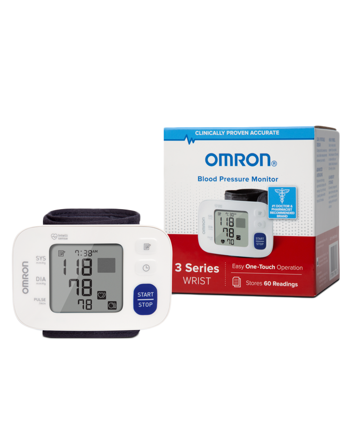 OMRON 3 Series® Wrist Blood Pressure Monitor (BP6100)