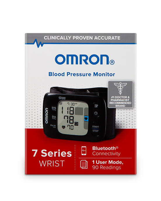 Omron HEM 6232T Wrist Blood Pressure Monitor Black - Lowest Price