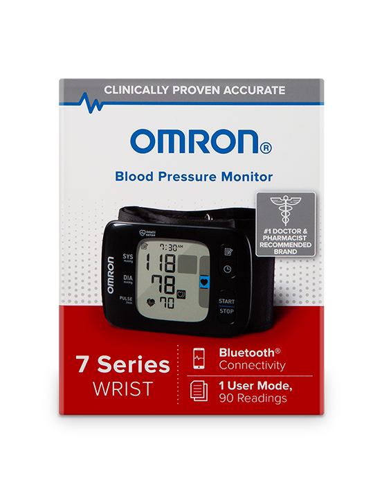 OMRON 7 Series® Wireless Wrist Blood Pressure Monitor (BP6350)