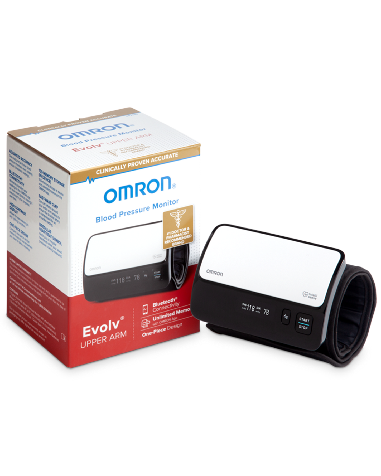Omron Healthcare, Inc. on Instagram: Evolv by OMRON is an upper arm blood  pressure that eliminates the tubes and wires, making it our most portable upper  arm monitor ever. Plus, it's sleek