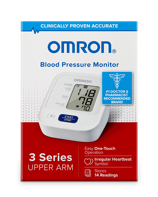 OMRON 3 Series® Upper Arm Blood Pressure Monitor (BP7100)
