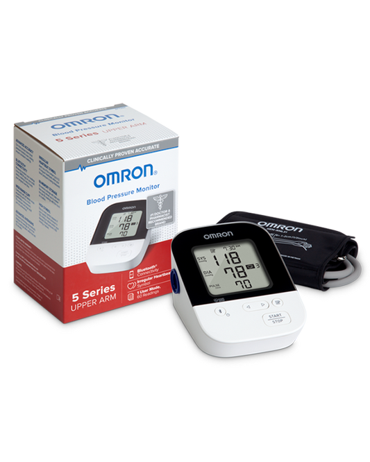 OMRON 5 Series® Wireless Upper Arm Blood Pressure Monitor (BP7250) 